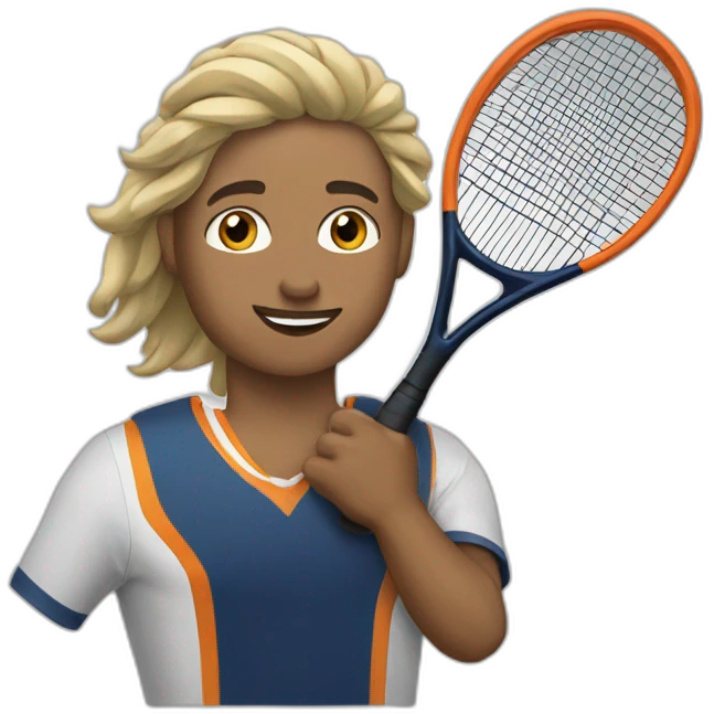 La Joconde qui fait du sport emoji