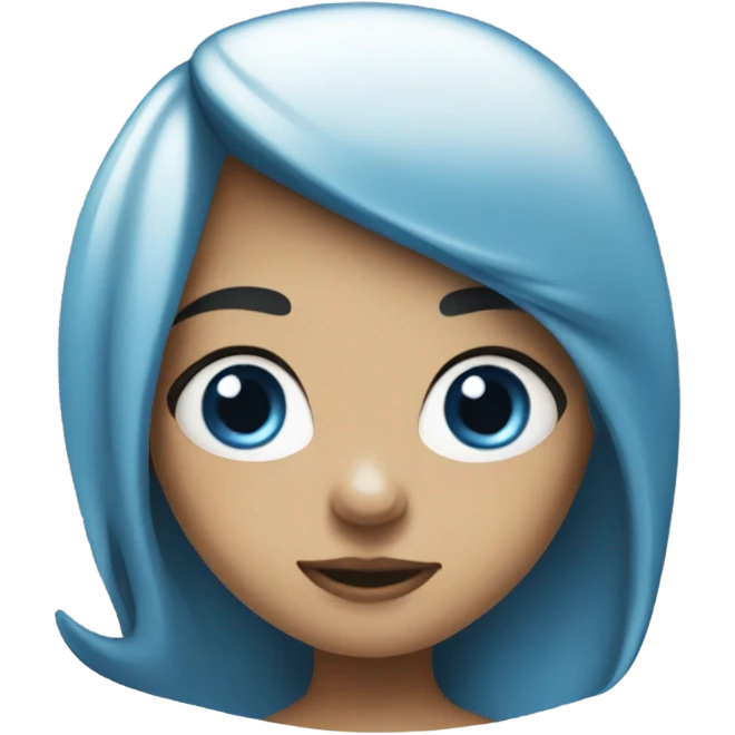 Girl Smurf emoji