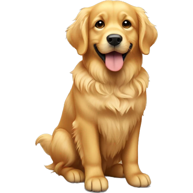 Golden retriever  emoji