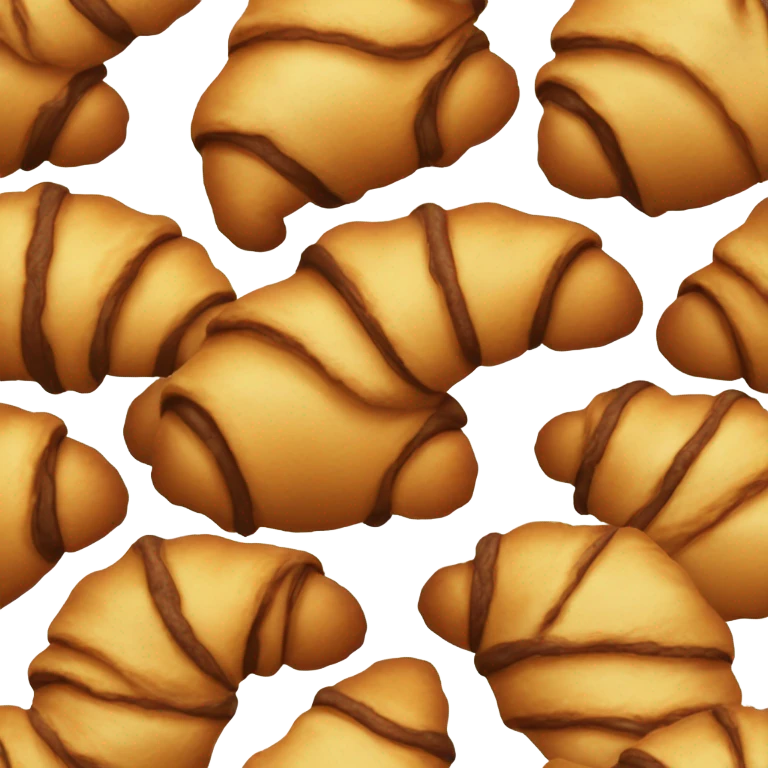 chocolate croissant  emoji