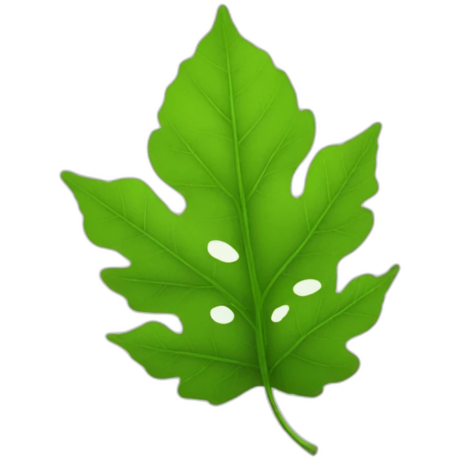 leaf emoji