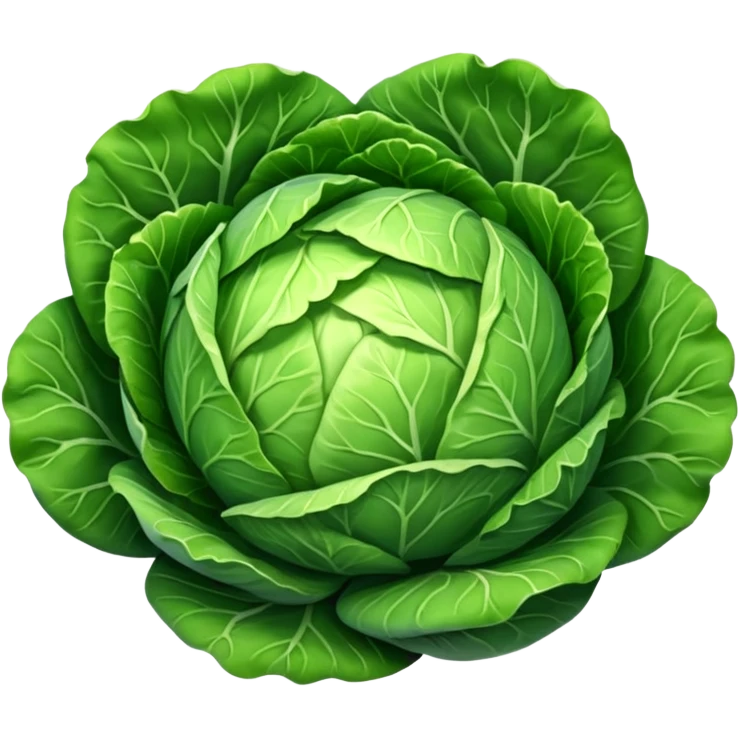 Качан круглой капусты emoji
