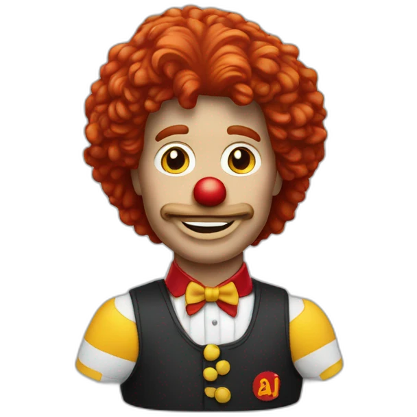Ronald macdonald emoji