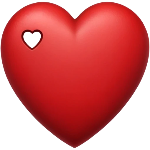 Heart with Yami in the middle  emoji