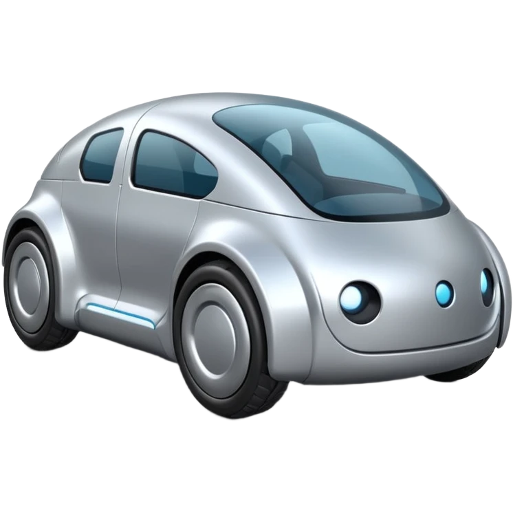 future delivery car robot emoji
