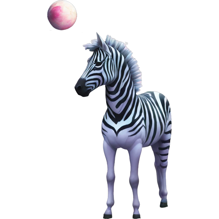 Zebra sparkling nebula unicorn Pegasus collage roses flowers palm trees tropical  emoji