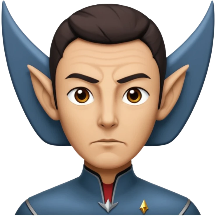 Star trek starfleet vulcan emoji