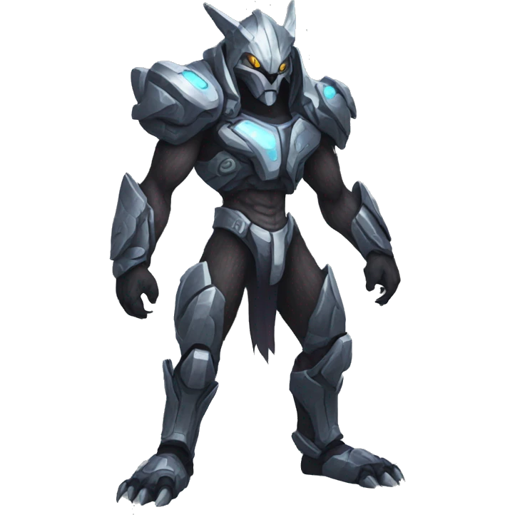 Protogen full body emoji