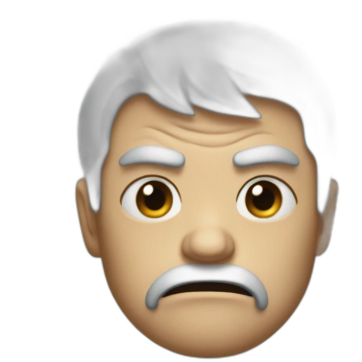 angery man emoji