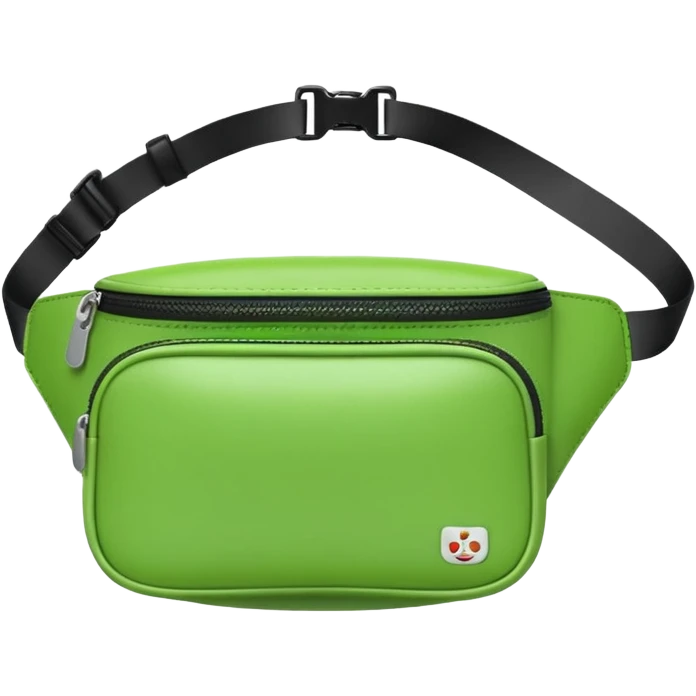green fanny pack emoji