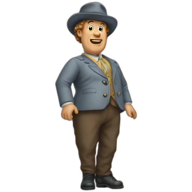 Curly joe of the three stooges emoji
