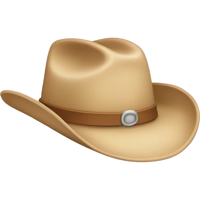 beige cowboy hat emoji