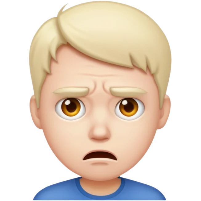 Frustrated  emoji