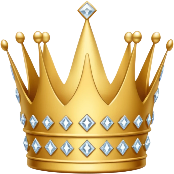 crown made of diamond emoji