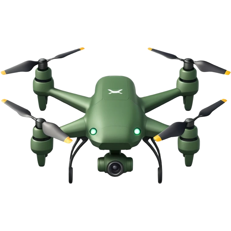 green militer drone emoji