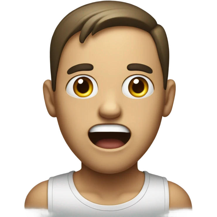 Shocked smile emoji