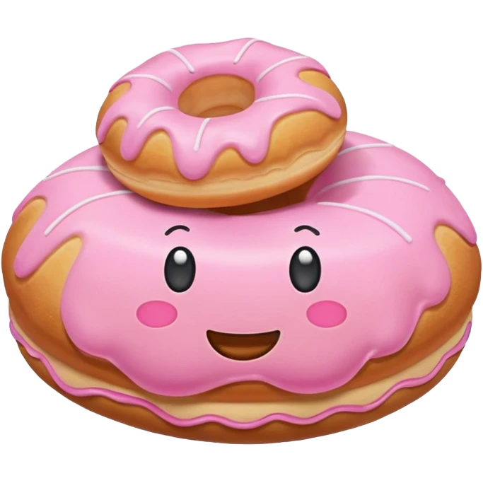 pink inflatable kawaii pan dulce  emoji