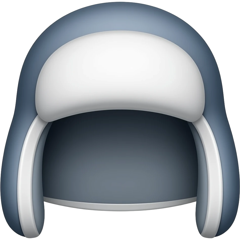 Hat with ear flaps emoji