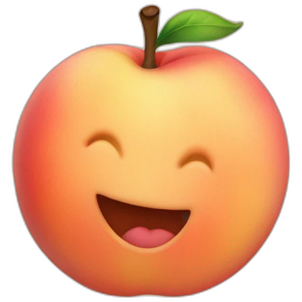 peach emoji