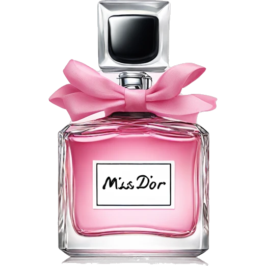 Miss Dior pefume  emoji