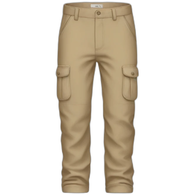 Beige cargo pant emoji