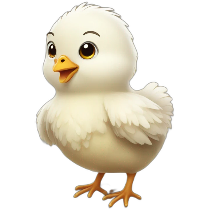 cute little chicken  emoji