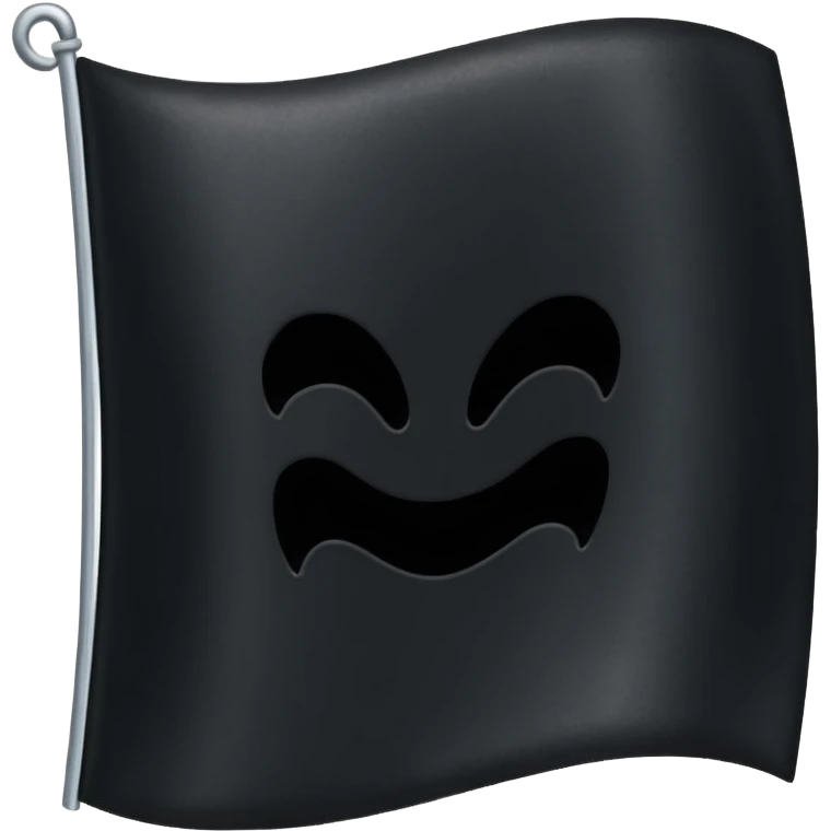 black flag emoji