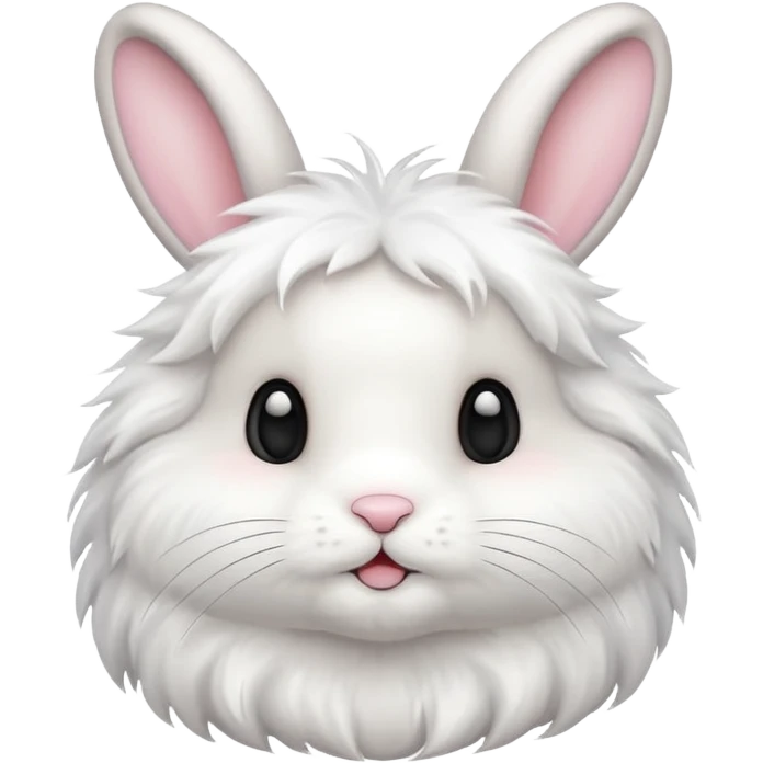 a cute bunny emoji
