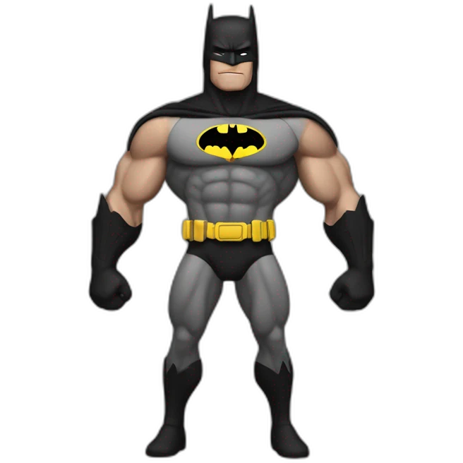 Batman musculation emoji