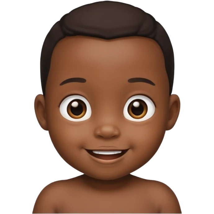 black baby emoji
