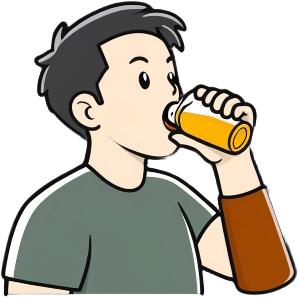 Cerveza Drinker emoji