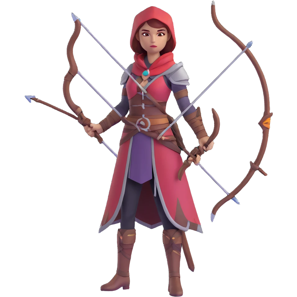 Leliana from Dragon Age as a spymaster with bow emoji