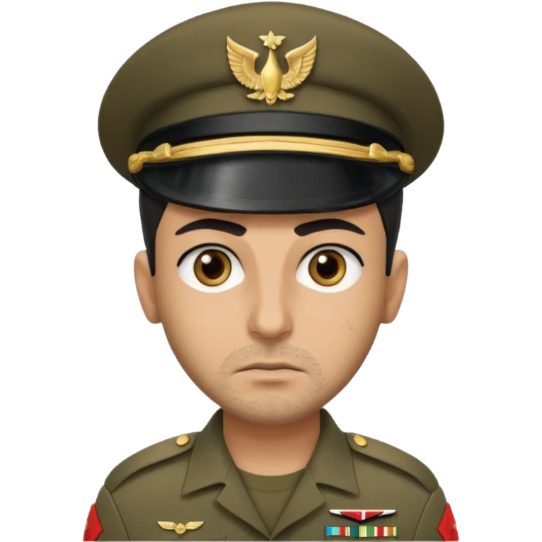 Arab 1984 soldier face emoji