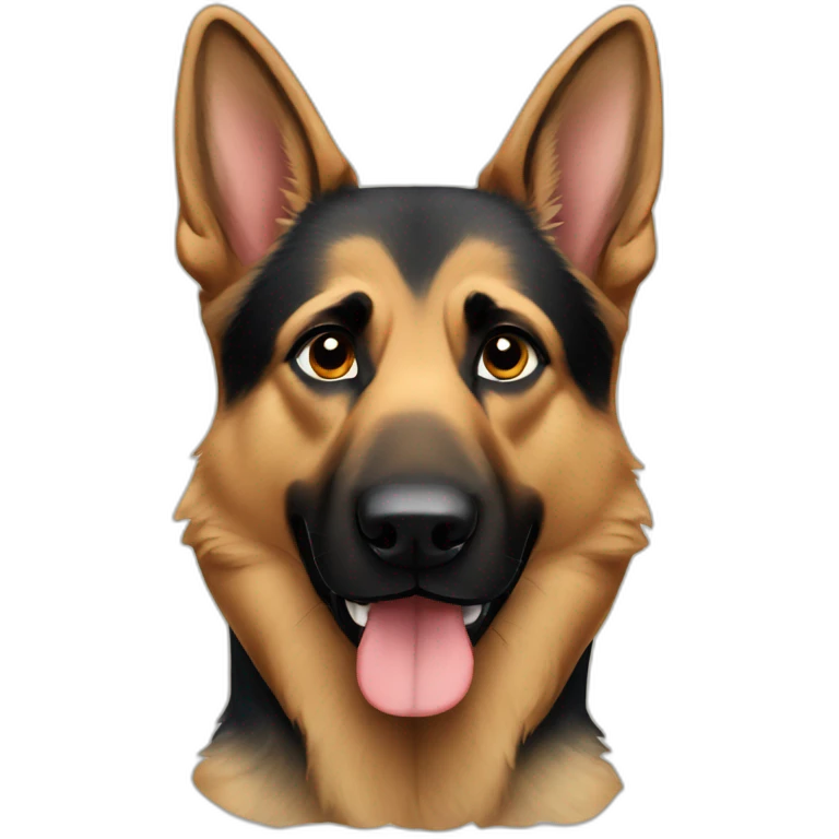 German Shepherd emoji