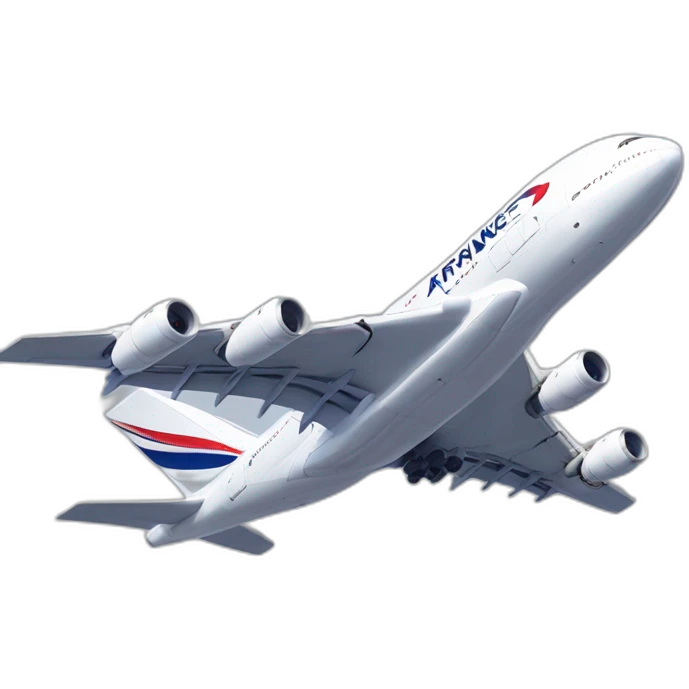 airbus a380 airfrance emoji