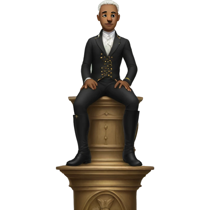 Queer lord on a pedestal emoji