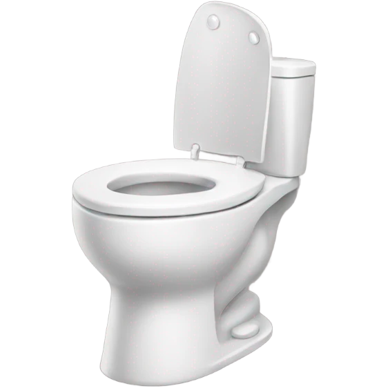 toilet with face emoji