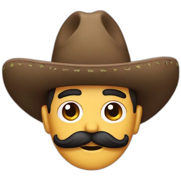 mexican moustache emoji