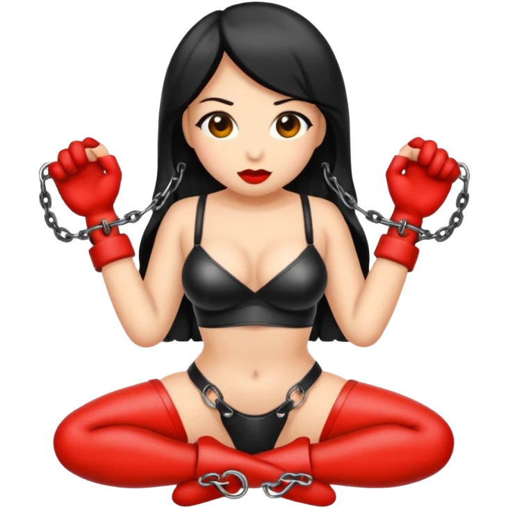 kinky bdsm woman emoji