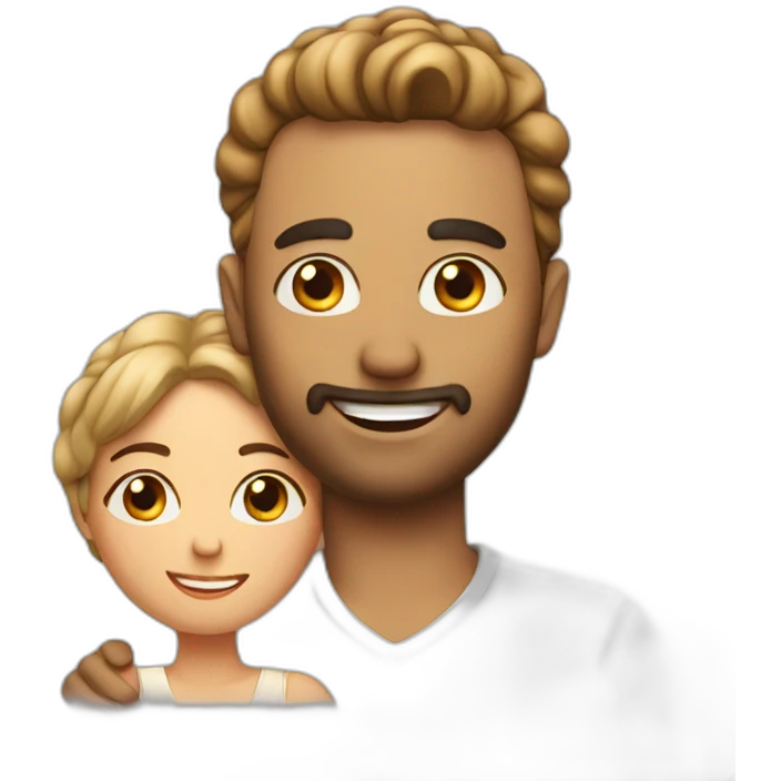 man in love with his wife emoji