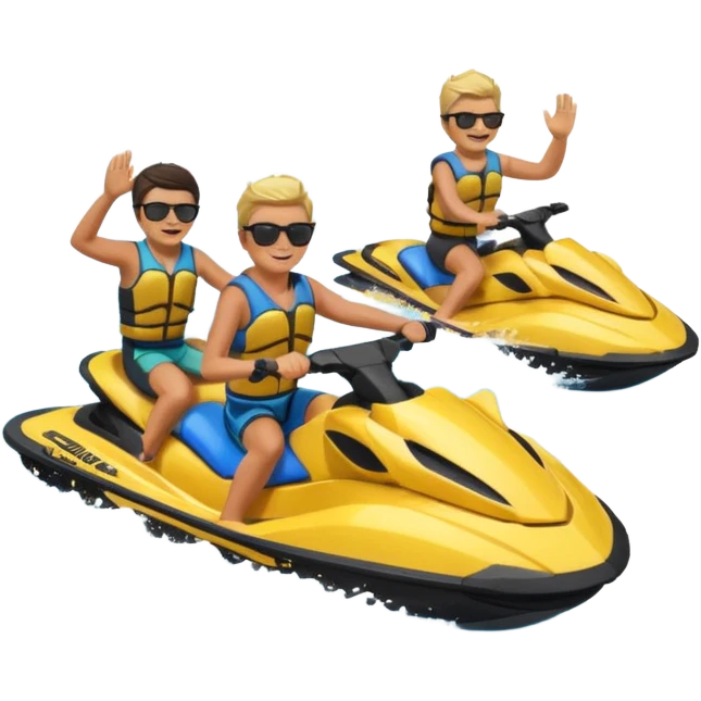jet ski riders emoji