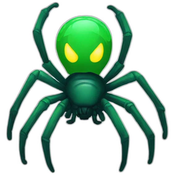Radioactive Spider emoji