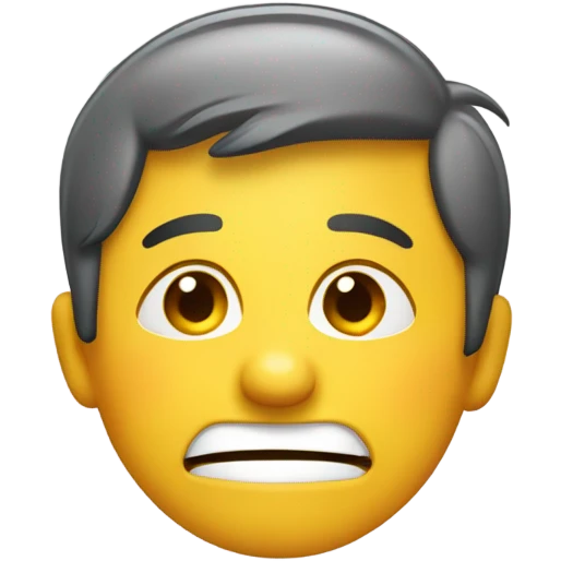 tired but happy emoji