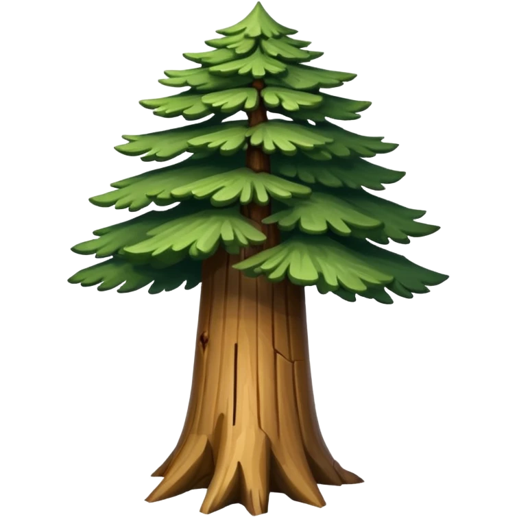 Ponderosa pine tree emoji