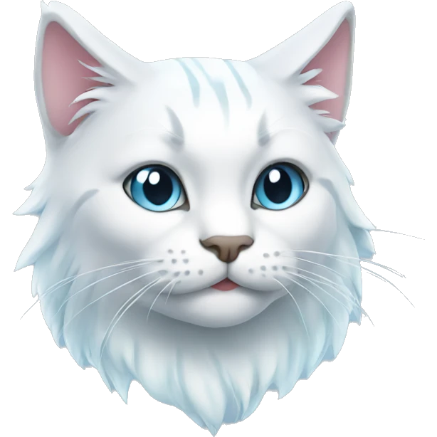 Cat ice emoji