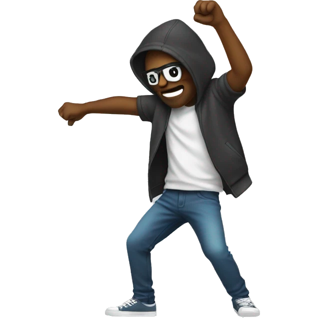 Dabbing emoji