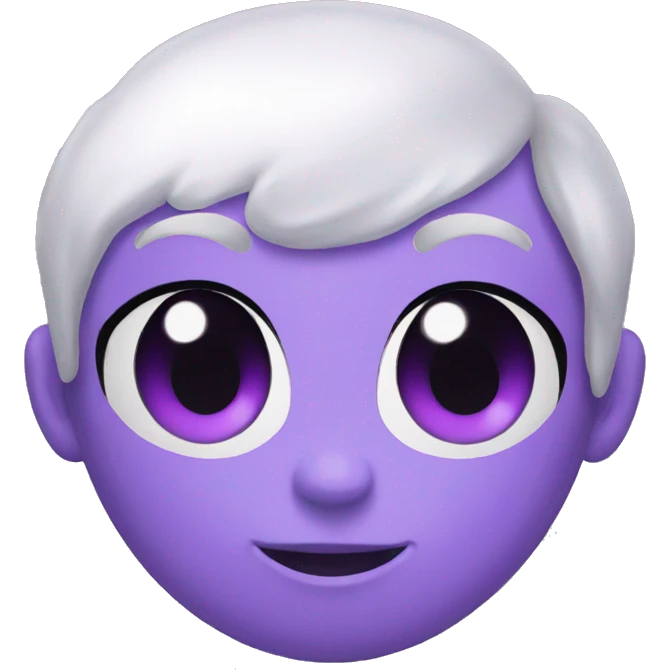 purple pearl emoji