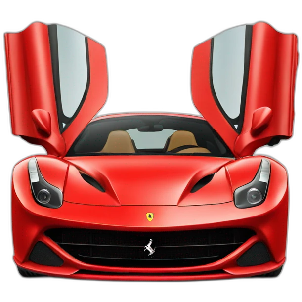 ferrari car emoji