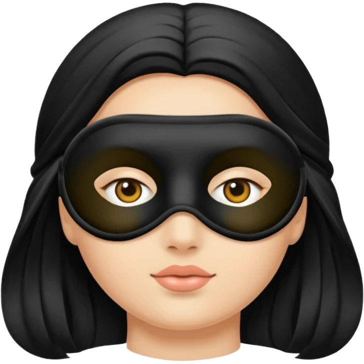 Sleep mask emoji