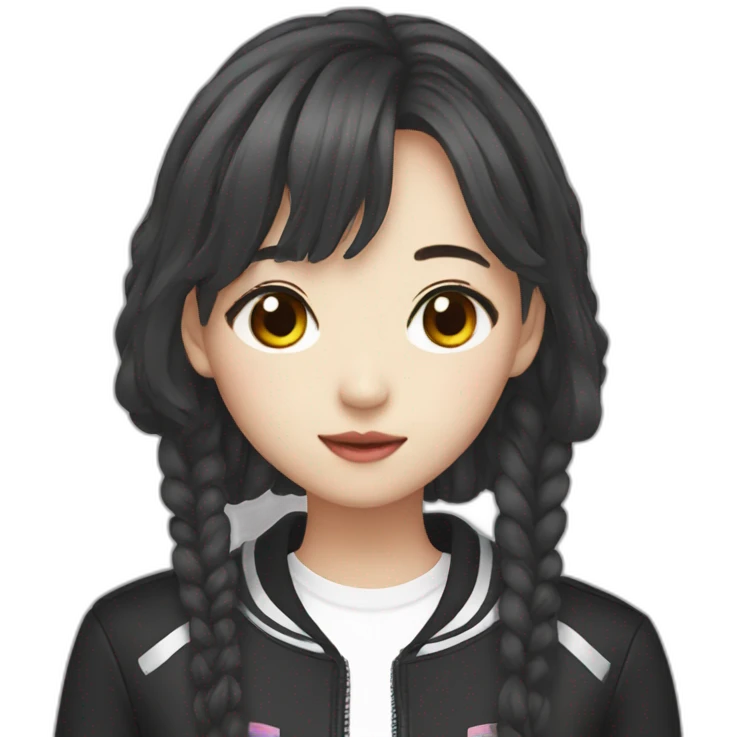 Kpop girl emoji